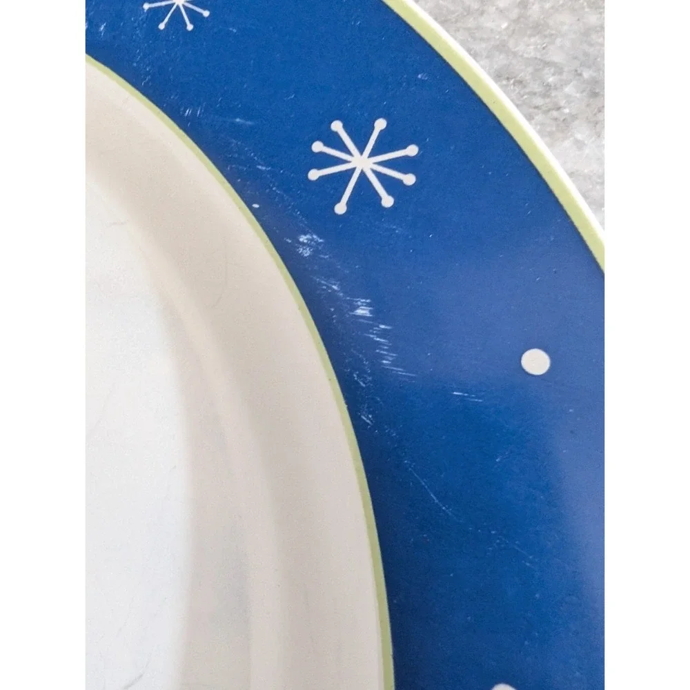 A Cute Snowman Christmas Dinner Plate 10‎ 1/2